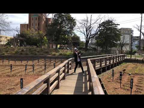 【北綾瀬】公園でリキッドウェーブ【マイペース男】