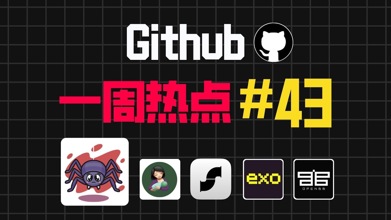 「Github一周热点43期」面向LLM的爬虫、网页一键变APP、AI 屏幕录制、分布式AI推理框架、开源金融分析工具