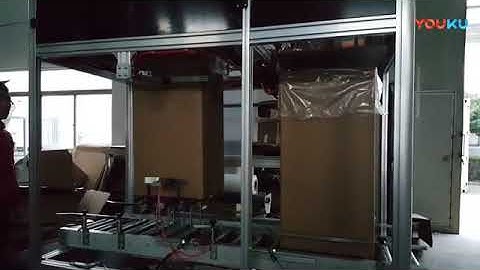 Automatic carton bags inserting machine