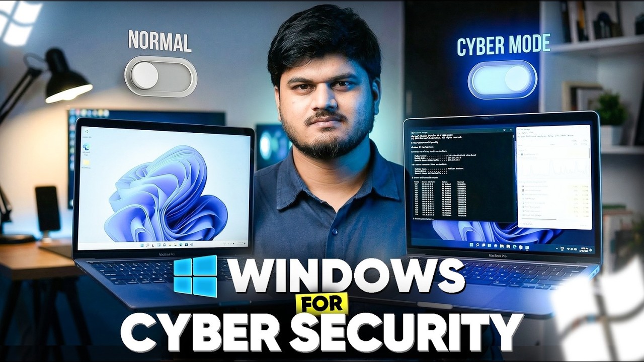 Windows for Cyber Security Full Course 2026 | Commands, Permissions & Security Configuration