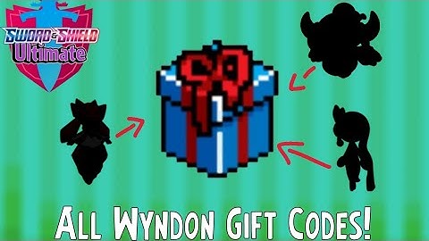 Pokémon Sword and Shield Ultimate - All Wyndon Gift Codes!