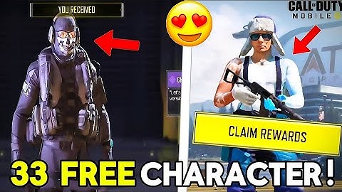 "NEW" get free character skins fast & easy in cod mobile s8..(2025)!🔥