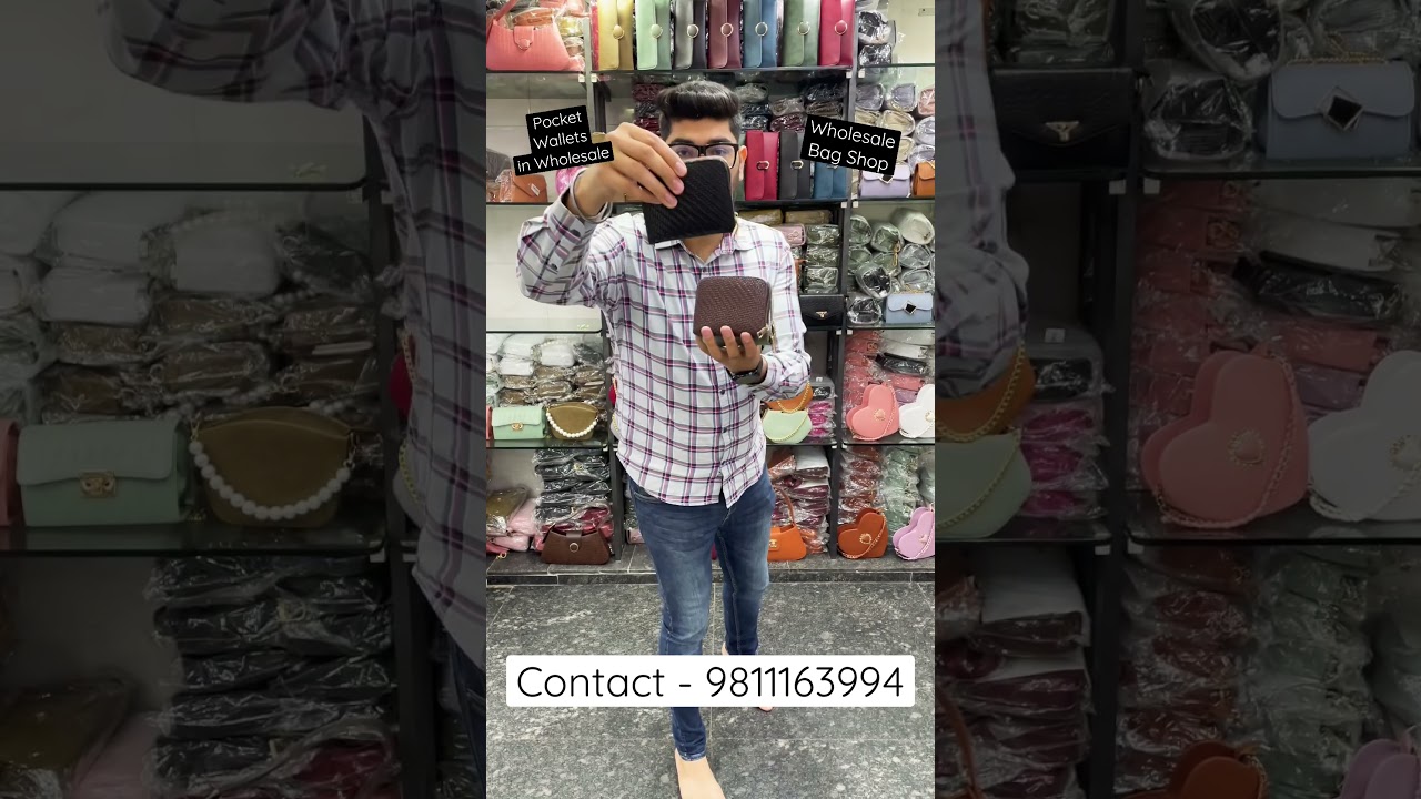 NEW WALLET COLLECTION, INDIAN, IMPORTED SLINGS, WALLETS, HANDBAGS IN SADAR BAZAR, NABI KARIM MARKET