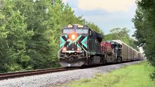 FEC 816 Leads FEC 107 Through St. Augustine, FL 8-24-26