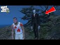 Slenderman almost killed me in the forest in gta 5 