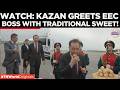 WATCH: Kazan Rolls Out Sweet Reception for EEC Board Chairman With traditional CHAK-CHAK