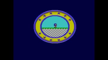 Sonic the hedgehog 2 intro (Sega master system)