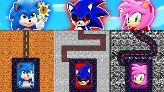 ВЫБЕРИ ПРАВИЛЬНЫЙ ЛАБИРИНТ СОНИК МУТАНТ ПРОТИВ EXE В КИНО СЕКРЕТНАЯ БАЗА SONIC 100% ТРОЛЛИНГ ЛОВУШКА