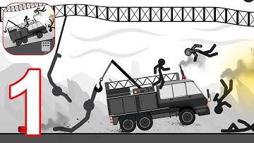 Stickman Destruction Turbo Annihilation - Gameplay Walkthrough Part 1 (Android, iOS)