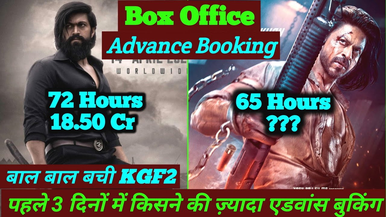 Pathaan Box Office Collection | Pathaan Advance Booking Collection Day 3 | KGF2 Vs Pathaan