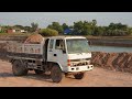 (Ep4) Factory Construction Project, Excavator Transporting Digging..