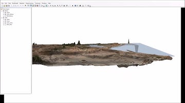 View and Analyse 3d UAV data /w Cut And Fill in ArcGIS