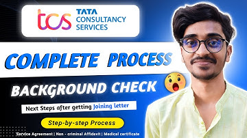 TCS Background Check Complete Process | Next Steps After Joining Letter | TCS BGC Document Guide