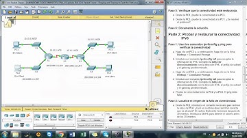 Maira Zambrano-Laboratorio Cisco CCNA_1:8.3.2.6 Packet Tracer Pinging and Tracing to Test the Path