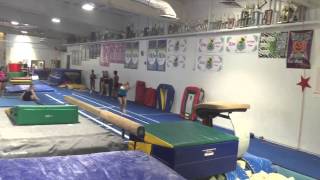 First Time Trying Yurchenko Fulls