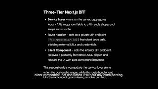 Implementing the BFF Pattern in Next.js for Streamlined Data Fetching