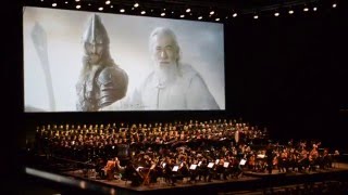 Video thumbnail of "The Lord of the Rings in Concert - Helm's Deep - Forth Èorlingas"