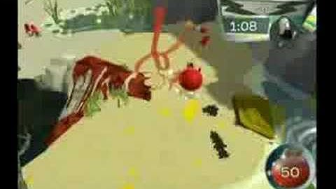 de Blob (Wii) - Combat Challenge: Inky Canyon