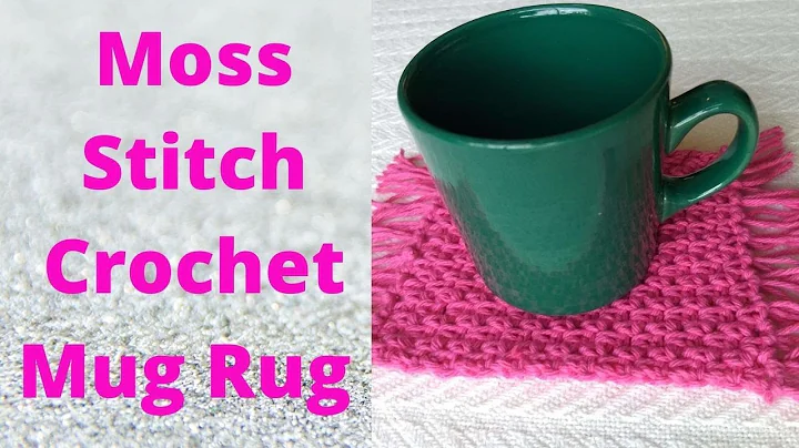 Easy and Stylish Crochet Mug Rug Pattern