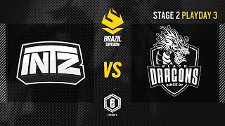 INTZ vs. Black Dragons \/\/ LATAM League Brazil Division 2021 - Stage 2 - Playday 3