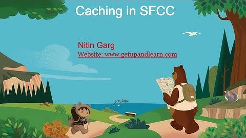 Cache in SFCC