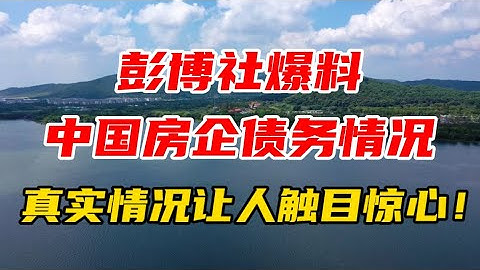 彭博社爆料中国房企债务情况，真实情况让人触目惊心！