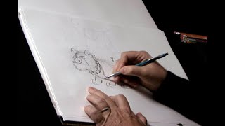 Ethos Studios  Drawing with Jeffrey Varab  How to Draw Cartoon Dogs Lesson 04