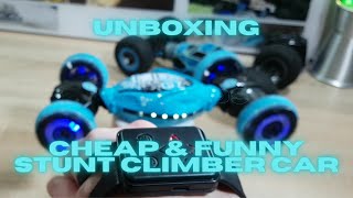 RC Stunt Climber Car - Unboxing a cheap RTR RC car