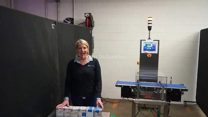 All Fill Checkweigher Belt ALPHA PW12 Demonstration