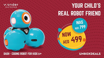 Wonder Workshop Dash Robot for Kids Ages 6+