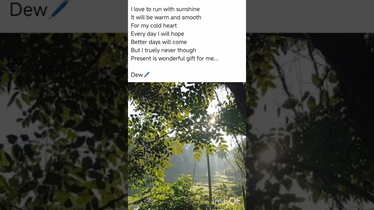 වර්ථමානය හොඳම කාලයයි.Present is best 