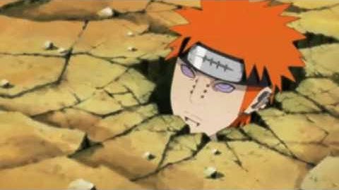 Naruto Shippuuden Episode 167 — Pain nailed to the ground