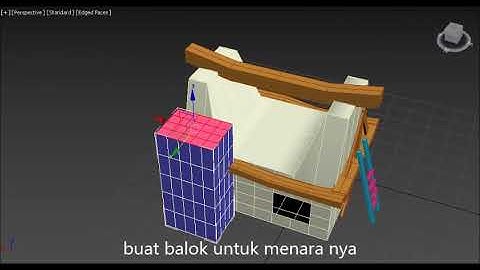 Final Exam Video Computer Graphic Binus- House Modelling (2019) :  Aretha Izaamira LC33