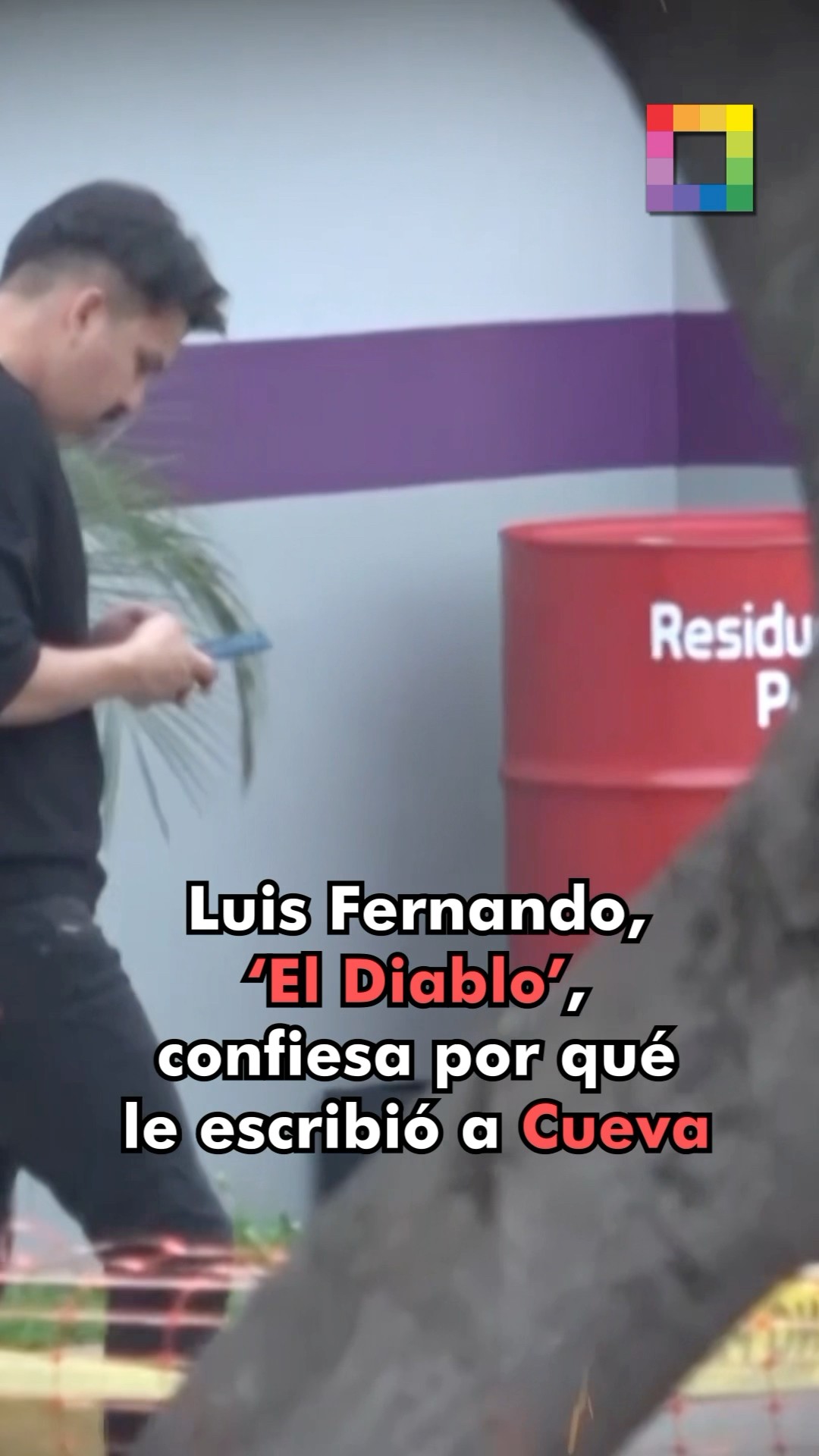 Luis Fernando Rodríguez, ‘El Diablo’, nos confiesa que le escribió a Cueva.#AmorYFuego