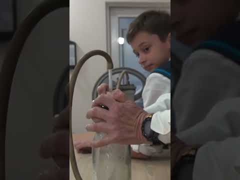 Туман в бутылке от кефира