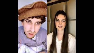 Khalil and English beautiful girl new very funny video