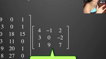 Encoding and Decoding Using Matrices