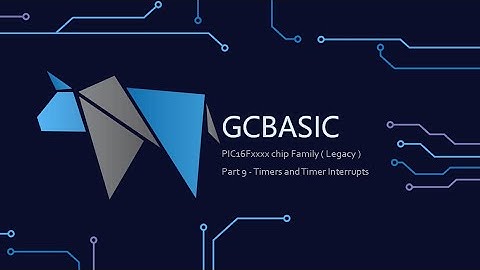 PT9: PIC16Fxxxx chip Family - Using clock timer, and an interrupt, to sequence the LEDs