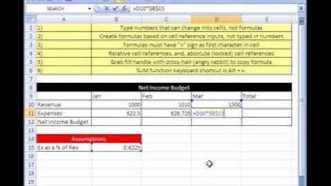 Excel Magic Trick #1  Formulas   Cell References