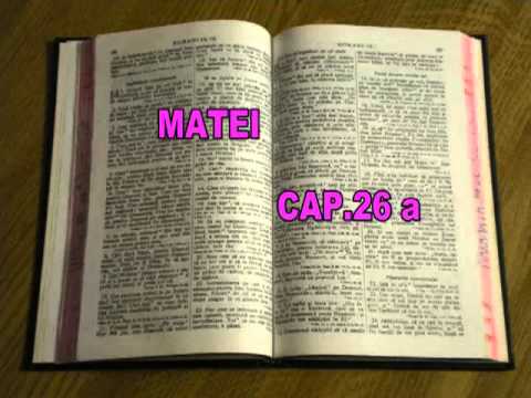 EVANGHELIA DUPA MATEI CAPITOLUL 26-partea 1