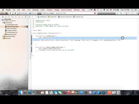 UIAlertView - Swift
