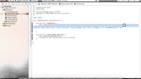 UIAlertView - Swift