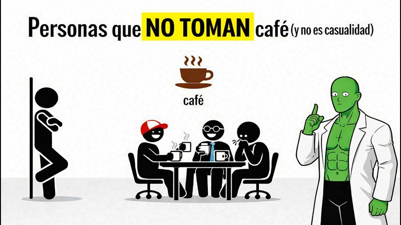 Psicología de personas que NO toman café (y no es casualidad)