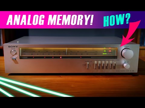 The Sony ST-242 FM-AM Program Tuner: Digital Features from an