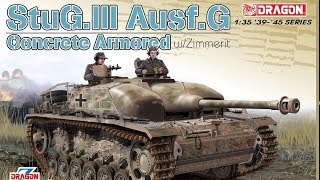 Inbox Review: Dragon 6891 StuG.III Ausf.G Concrete Armored w/ Zimmerit