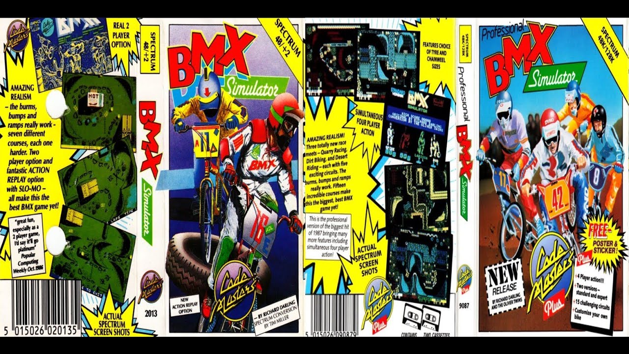 えむページ Code Masters Speccy Series 05: BMX Simulator /Pro BMX Simulator
