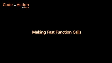 Julia High Performance| 4. Making Fast Function Calls