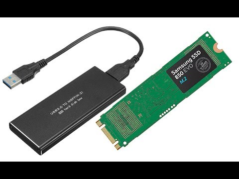 Fristelse Mudret marxisme Create your USB 3.0 Up to 2TB FlashDrive. USB 3.1 to M.2 SSD NVMe and NGFF  Enclosure - YouTube