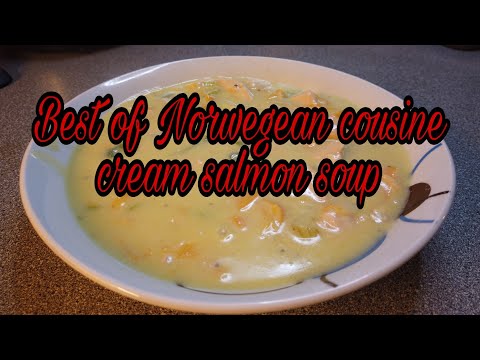 Video: Norwegian Creamy Salmon Kua Zaub