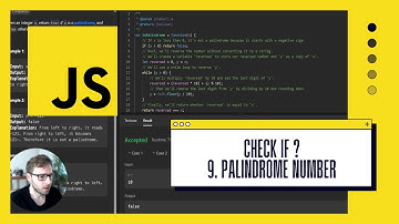 Mastering LeetCode: Solve "Palindrome Number" in JavaScript with vanAmsen